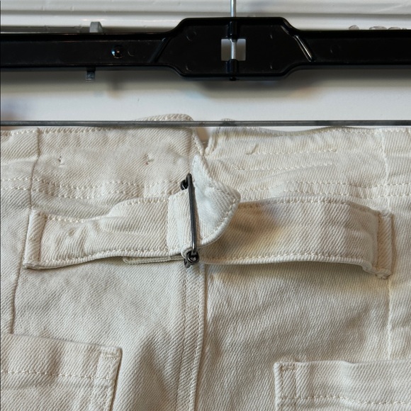 Pilcro Off-White Flare Jeans - Picture 6 of 12